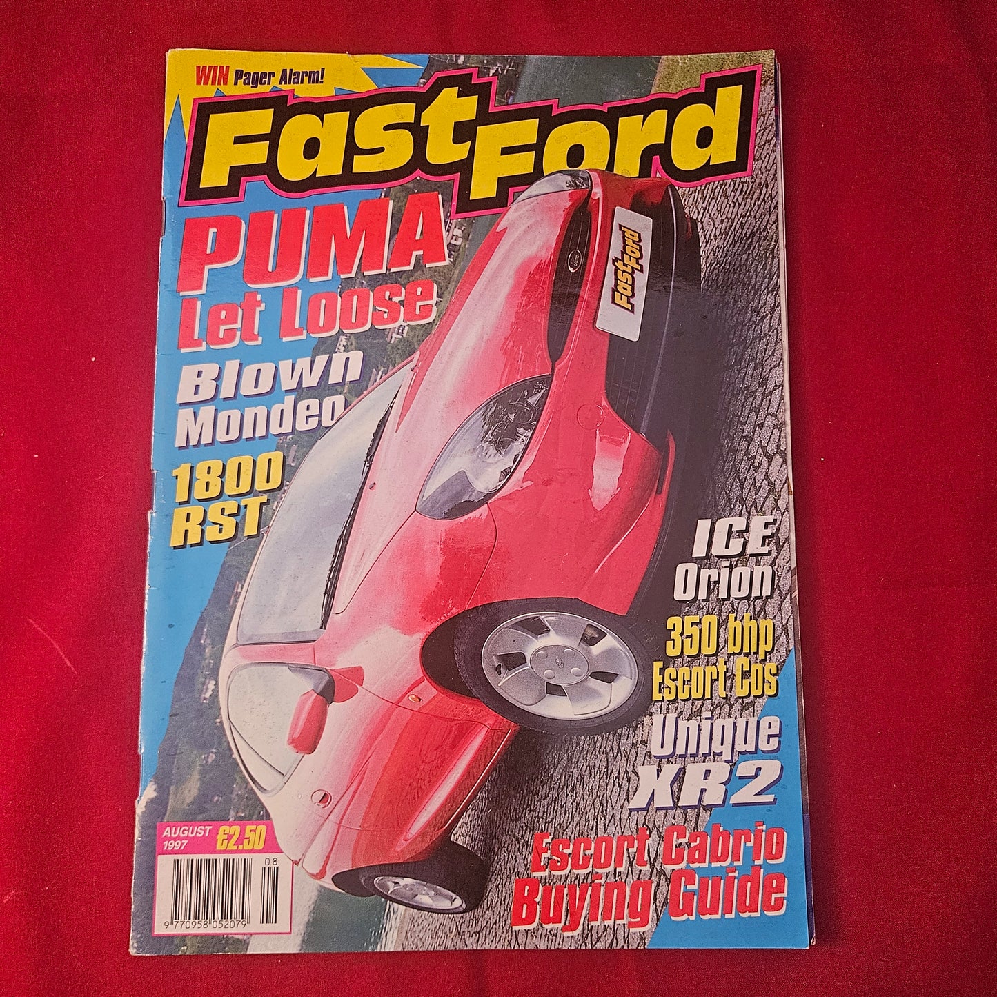 Fast Ford Magazine August 1997 (1240) Puma Let Loose 350bhp Escort Cosworth XR2