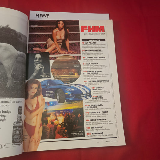 FHM Magazine December 1997 (1241) Teri Hatcher Isla Fisher Monica Bellucci