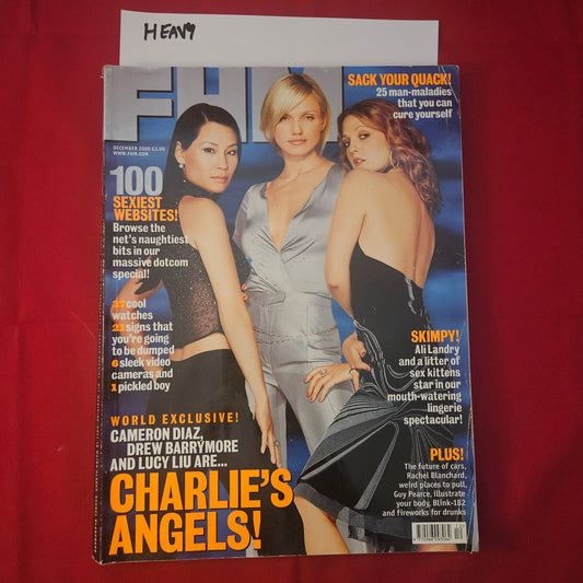 FHM Magazine December 2000 (1242) Charlie's Angels Cameron Diaz Ali Landry