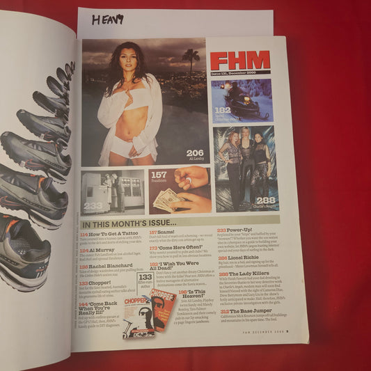 FHM Magazine December 2000 (1242) Charlie's Angels Cameron Diaz Ali Landry