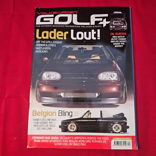 Volkswagen Golf+ Magazine December 2009 (1244) Mk3 G60 Mk2 PD Belgian Bling