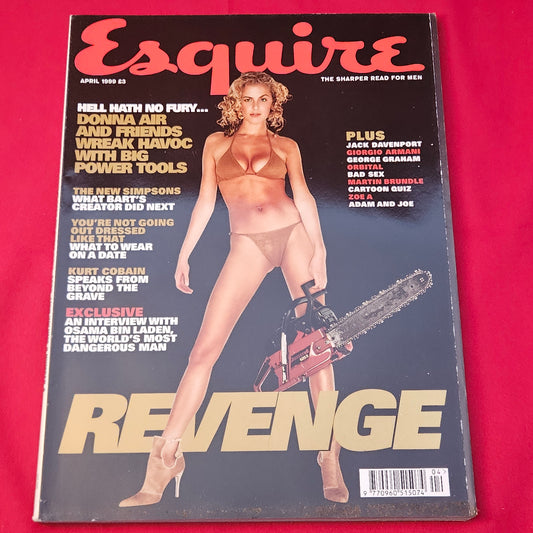 Esquire Magazine April 1999 (1246) Donna Air Osama bin Laden Kurt Cobain