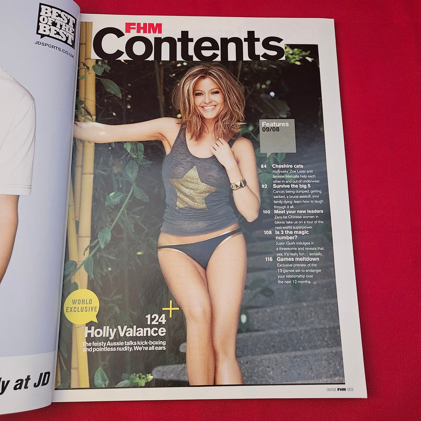 FHM Magazine September 2008 (1249) Holly Valance Usain Bolt Fred Perry