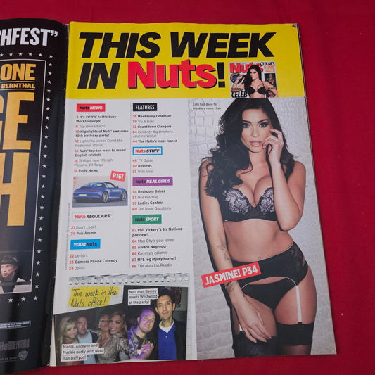 Nuts Magazine 31 January-6 February 2014 (1251) Jasmine Waltz Lucy Meck