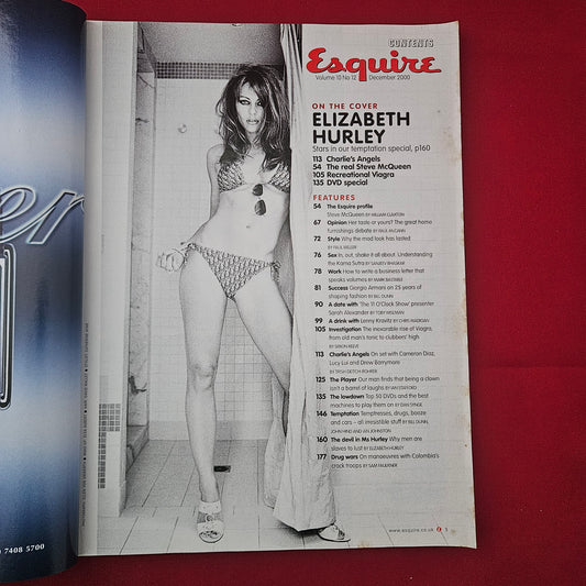 Esquire Magazine December 2000 (1252) Elizabeth Hurley Cameron Diaz McQueen