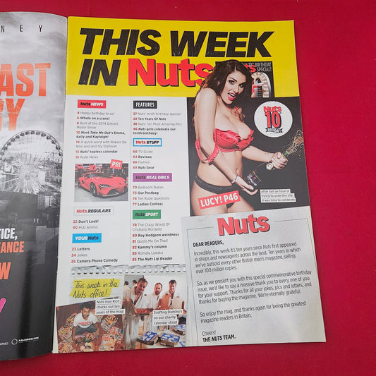 Nuts 24–30 January 2014 (1253) 10th Birthday Lucy Pinder Rosie Jones