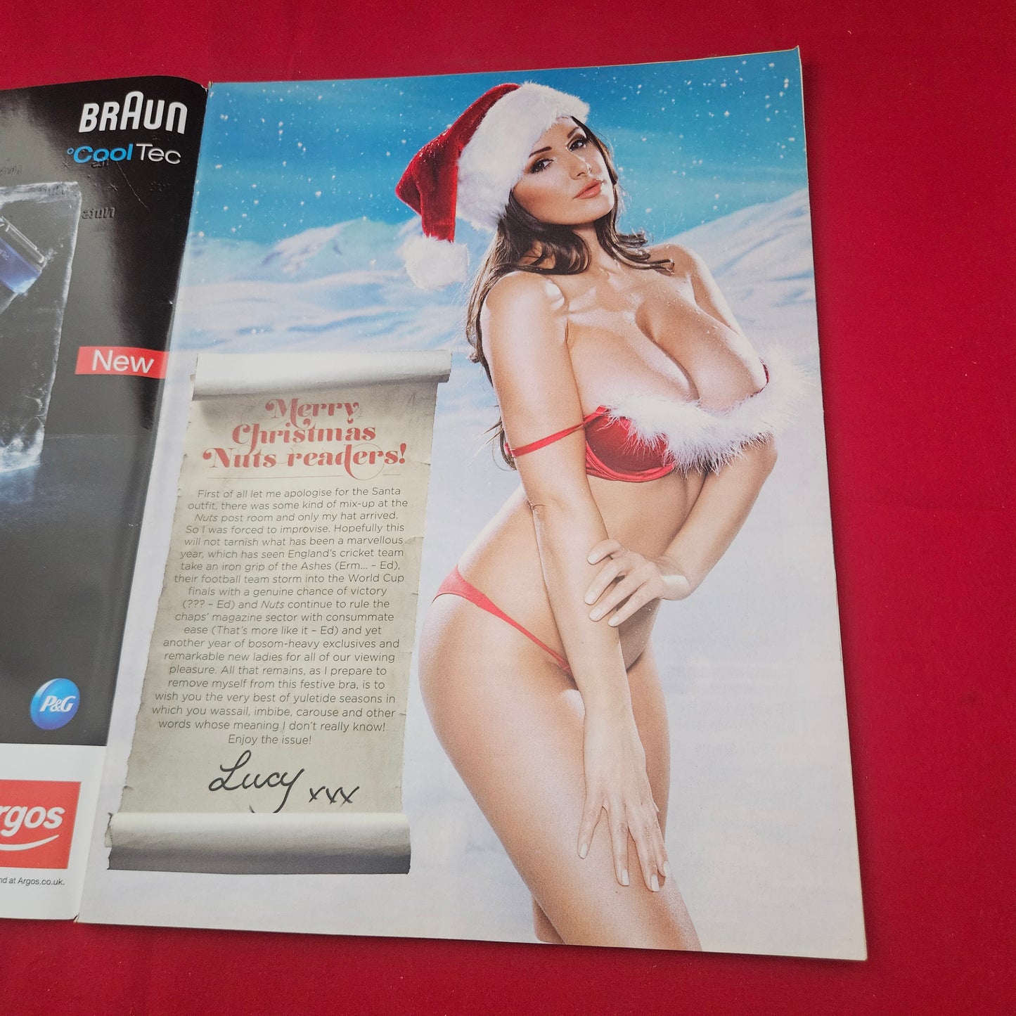 Nuts Magazine 13–26 December 2013 (1253) Christmas Special Lucy Pinder Helen Flanagan