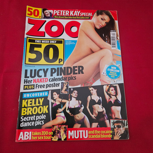 Zoo Magazine 29 October-4 November 2004 (1254) Lucy Pinder Kelly Brook Abi