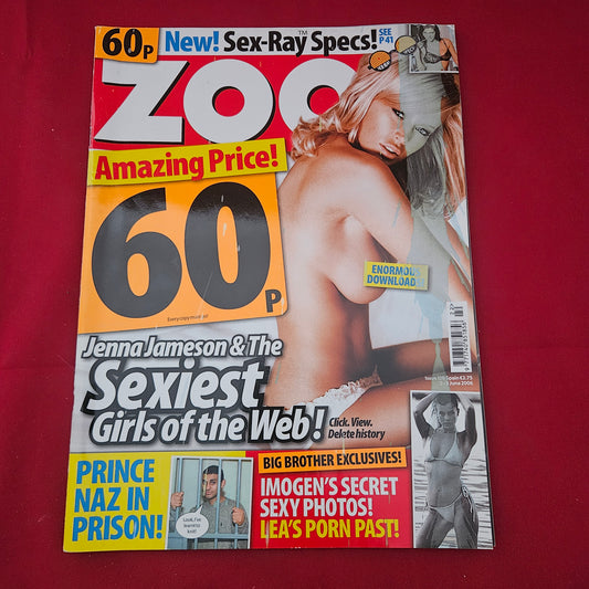 Zoo Magazine 2-8 June 2006 (1254) POSTER Jenna Jameson Keeley Hazell Imogen Thomas