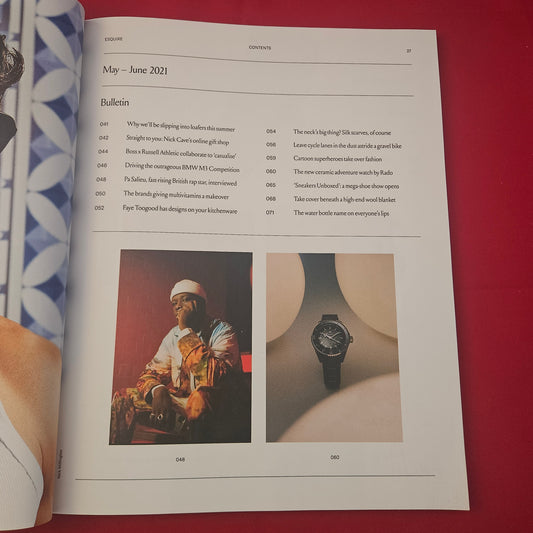 Esquire UK Magazine May June 2021 (1259) Chris Hemsworth Nick Cave Pa Salieu