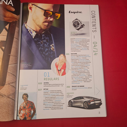 Esquire UK Magazine April 2014 (1260) José Mourinho Aaron Paul Dr. Dre