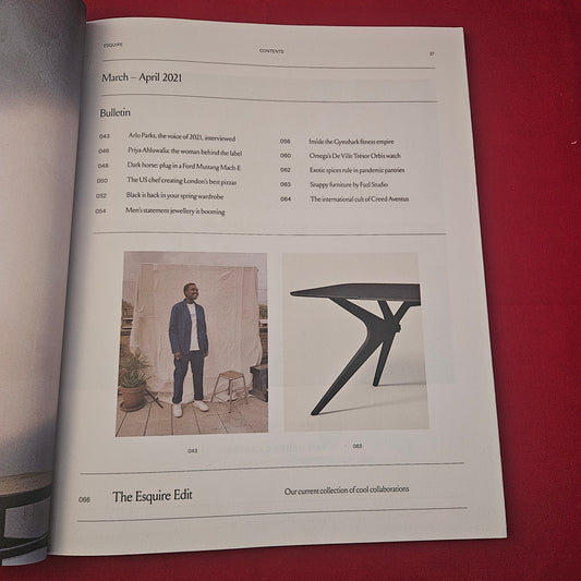 Esquire UK Magazine March April 2021 (1260) Prince Grayson Perry Arlo Parks