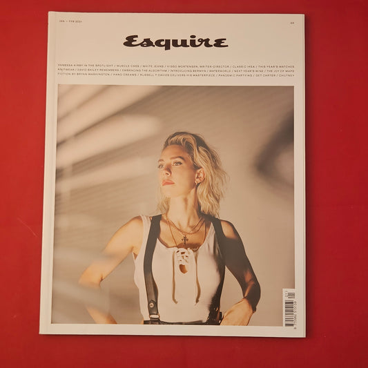 Esquire UK Magazine January February 2021 (1260) Vanessa Kirby Viggo Mortensen David Bailey