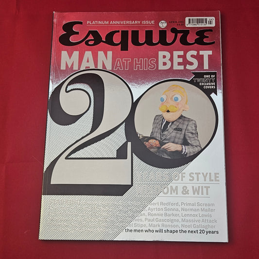 Esquire UK Magazine April 2011 (1262) 20th Anniversary Esky Mascot Hugo Boss
