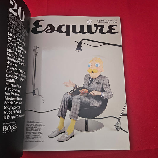Esquire UK Magazine April 2011 (1262) 20th Anniversary Esky Mascot Hugo Boss