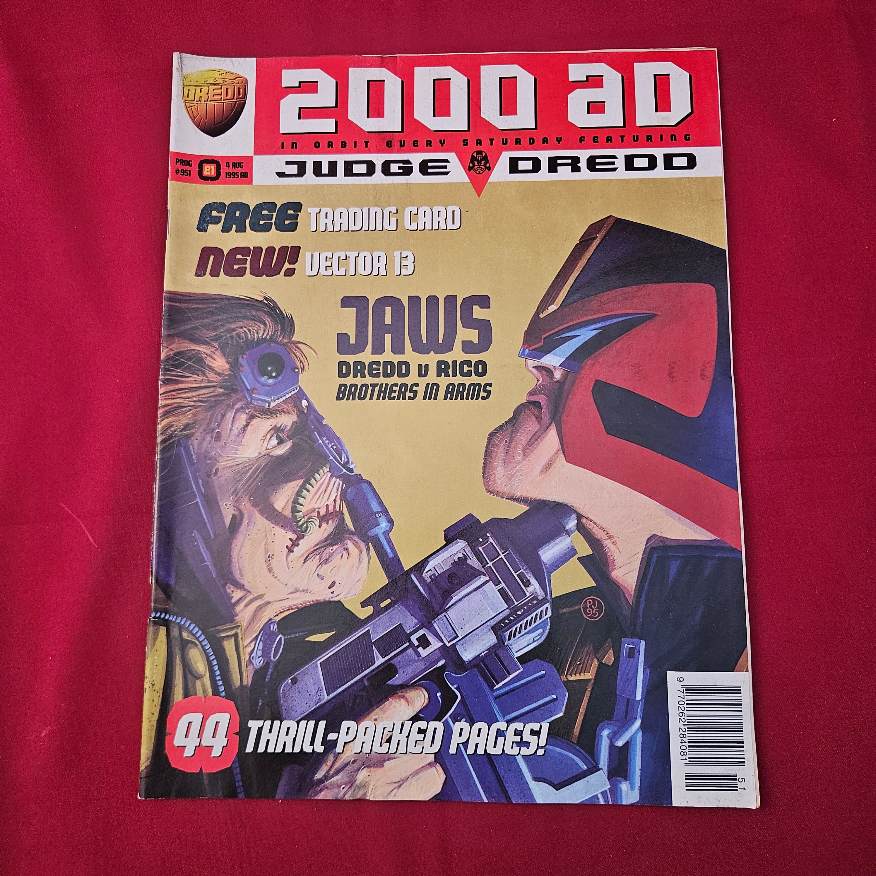 2000 AD Prog 951 Judge Dredd Jaws Vector 13 – Magazine Trader LTD