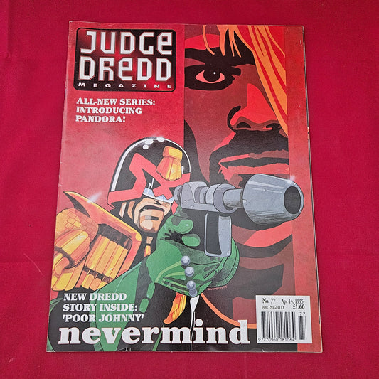 Judge Dredd Megazine No. 77 Apr 14 1995 (1266) Nevermind Poor Johnny Pandora