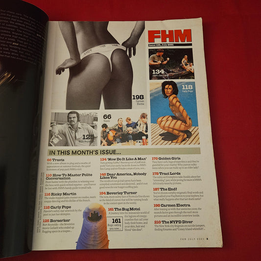 FHM Magazine July 2001 (1271) Carmen Electra Traci Lords Carly Pope