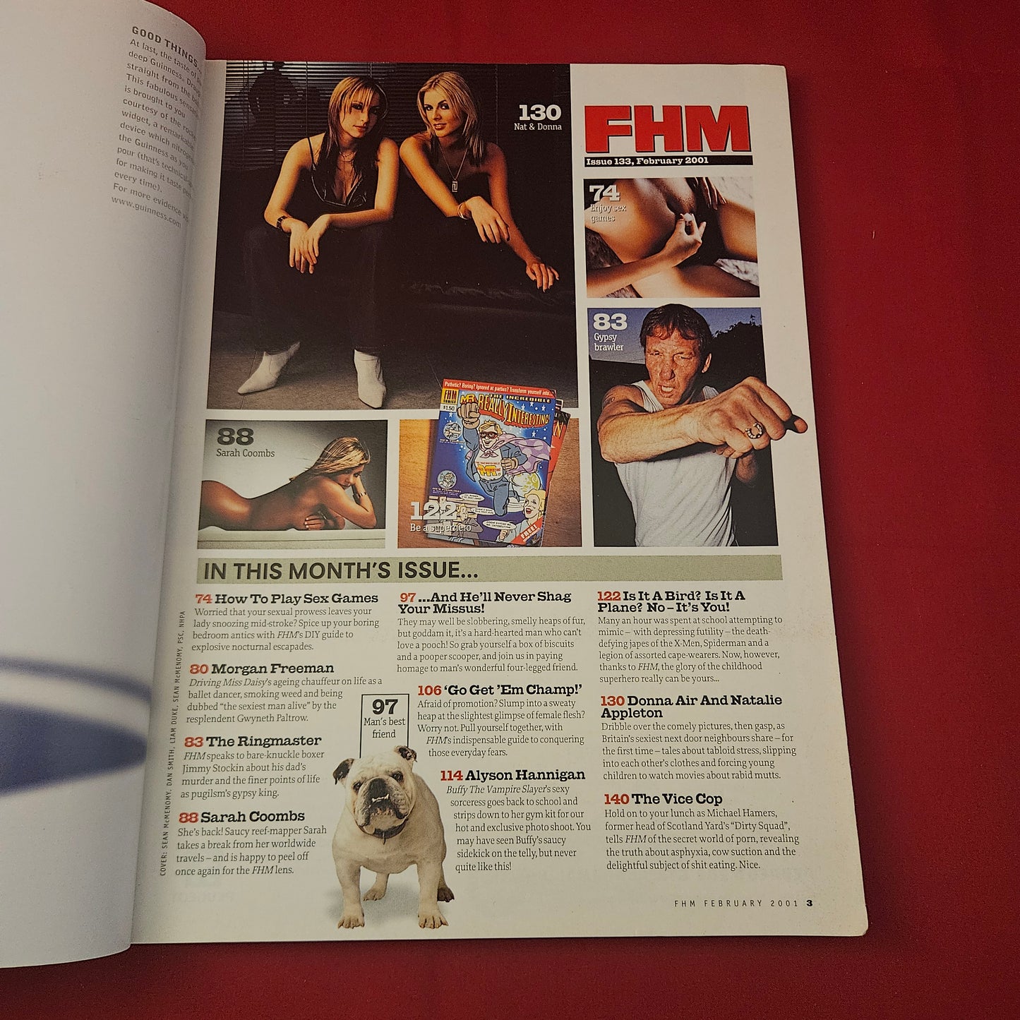 FHM Magazine February 2001 (1272) Natalie Appleton Donna Air Alyson Hannigan