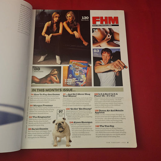 FHM Magazine February 2001 (1272) Natalie Appleton Donna Air Alyson Hannigan