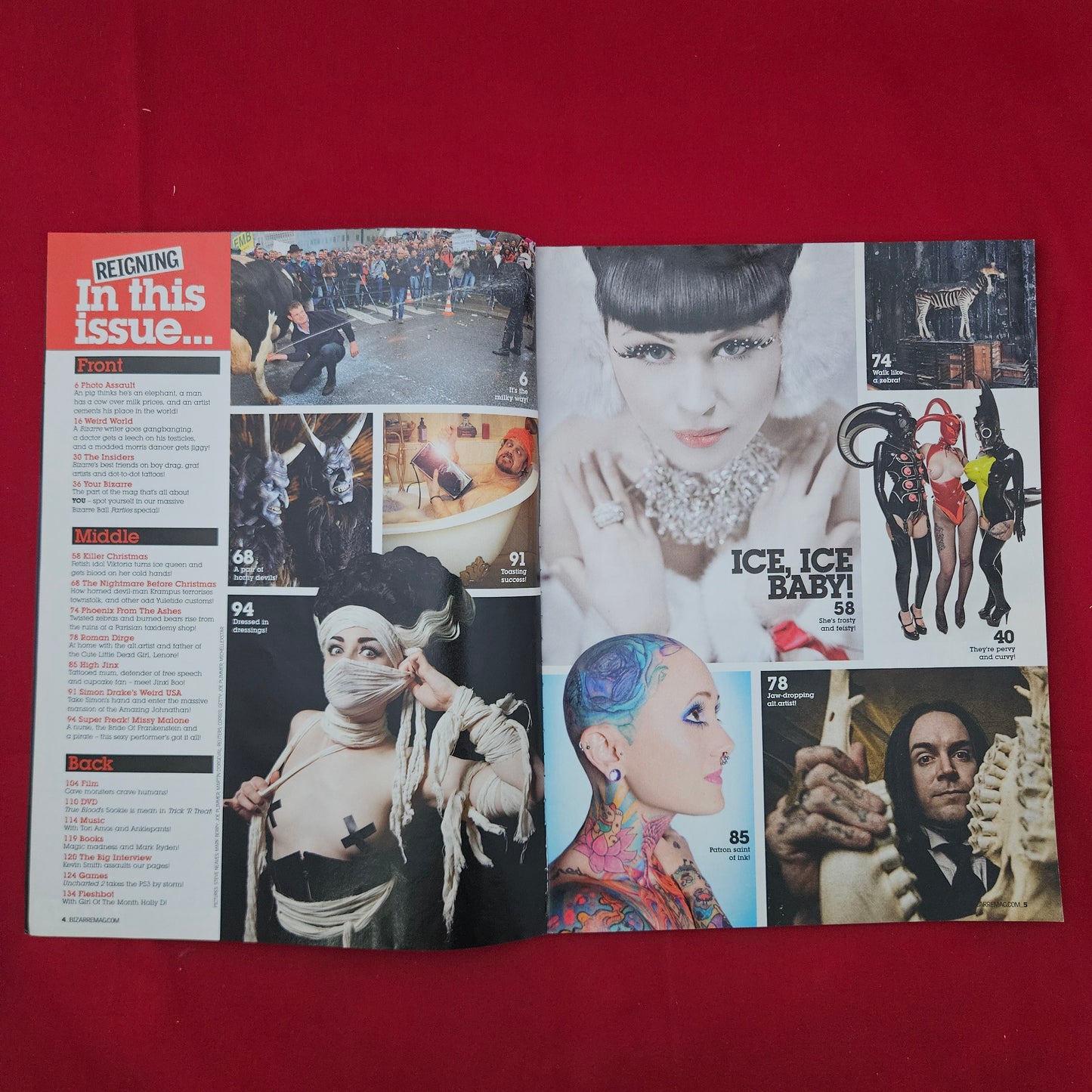 Bizarre Magazine December 2009 (1274) Viktoria Roman Dirge Kevin Smith