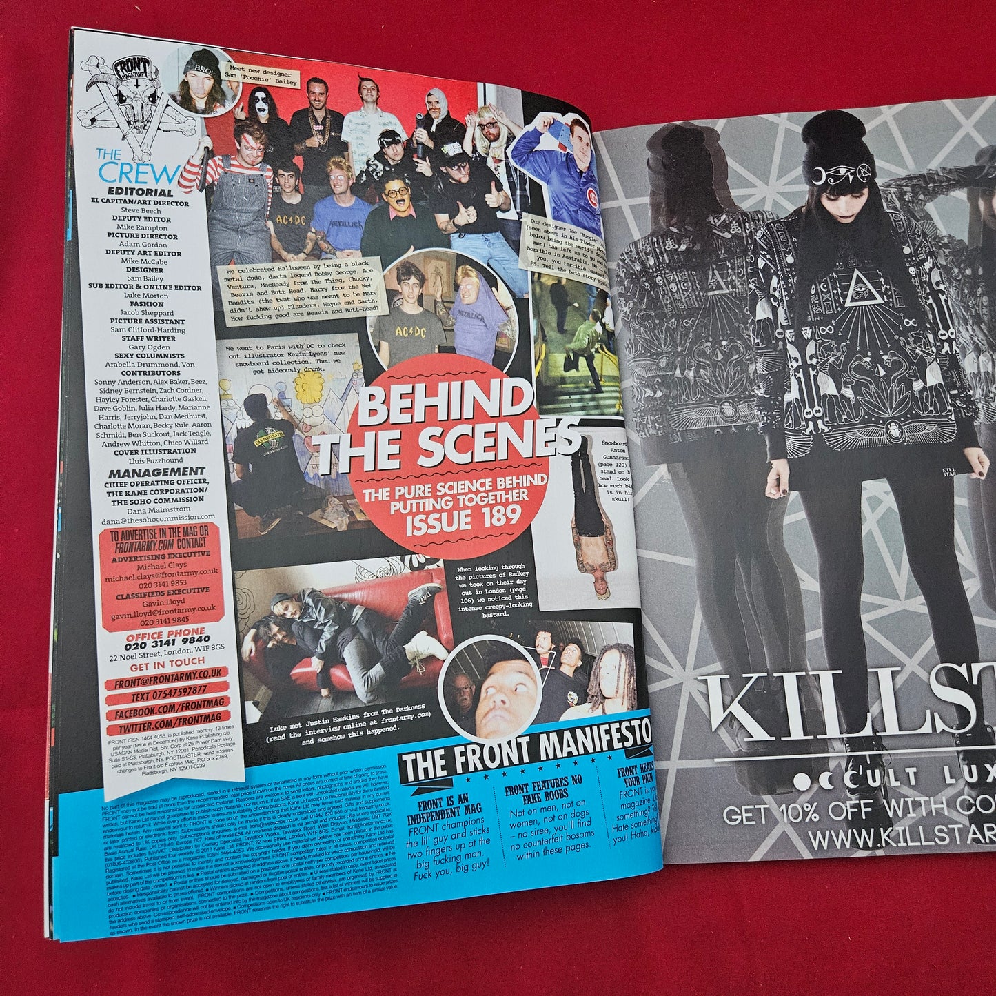 FRONT Magazine Issue 189 (1275) Mel Clarke Enter Shikari Suicide Silence
