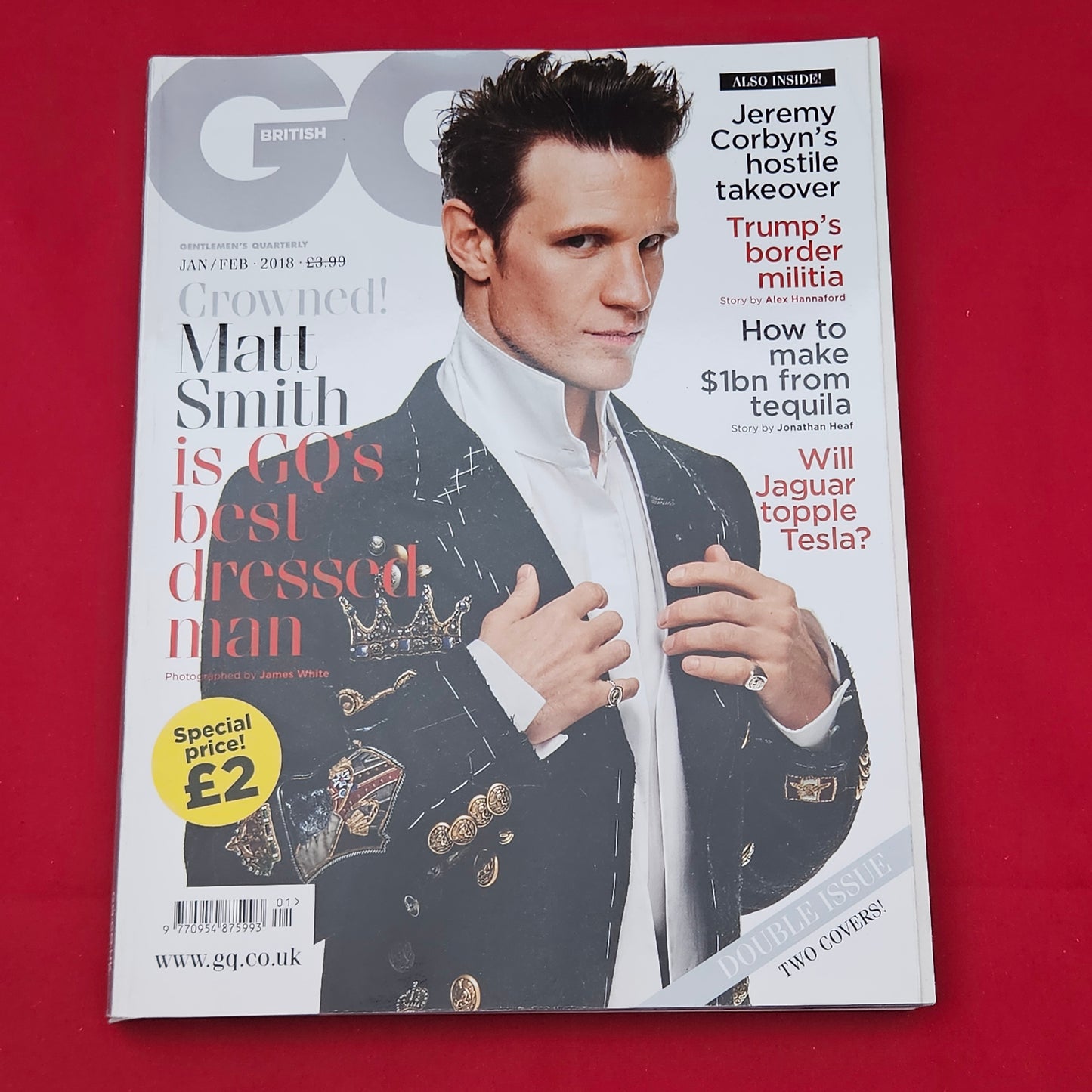 GQ Magazine UK Jan/Feb 2018 (1276) Matt Smith The Jacksons Charlie Brooker