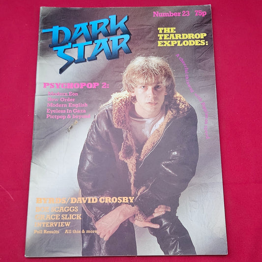 Dark Star Magazine June 1981 (1277) No 26 Teardrop Explodes Julian Cope Byrds