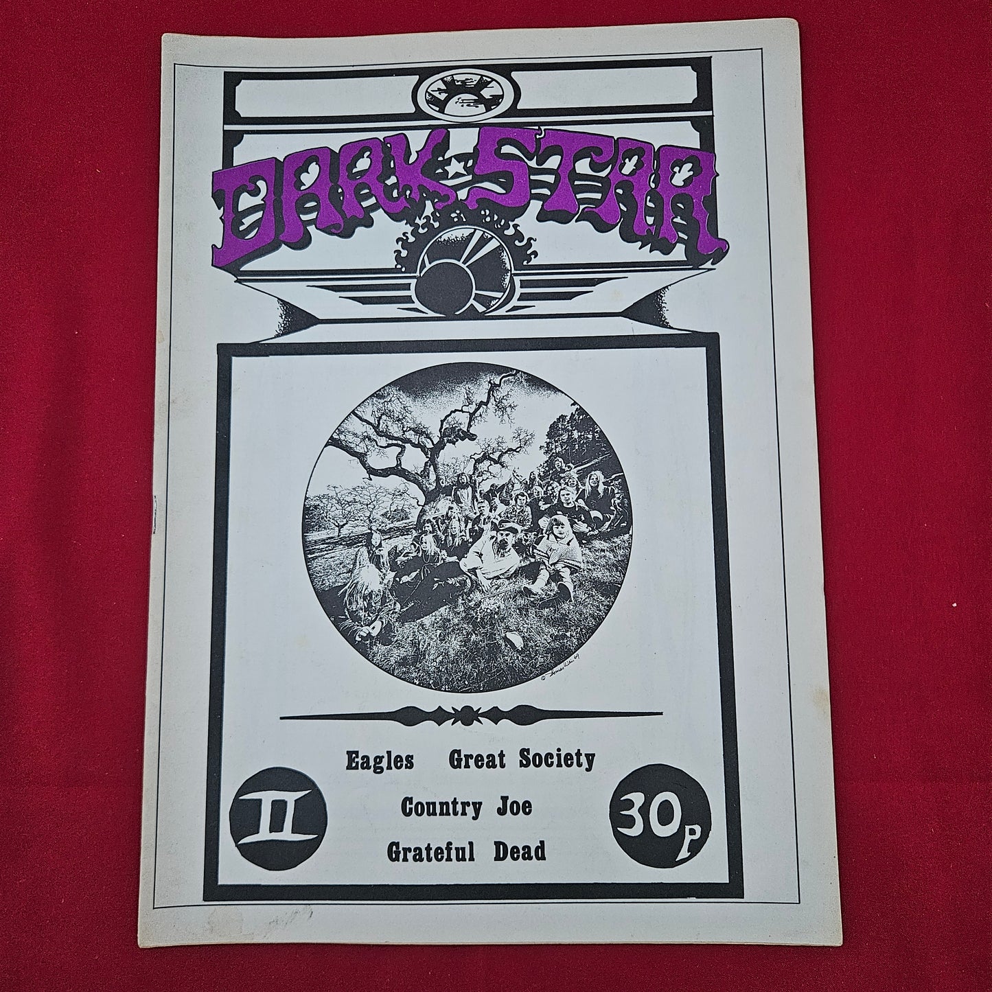 Dark Star Magazine March/April 1976 (1277) Vol 1 No 2 Grateful Dead Eagles