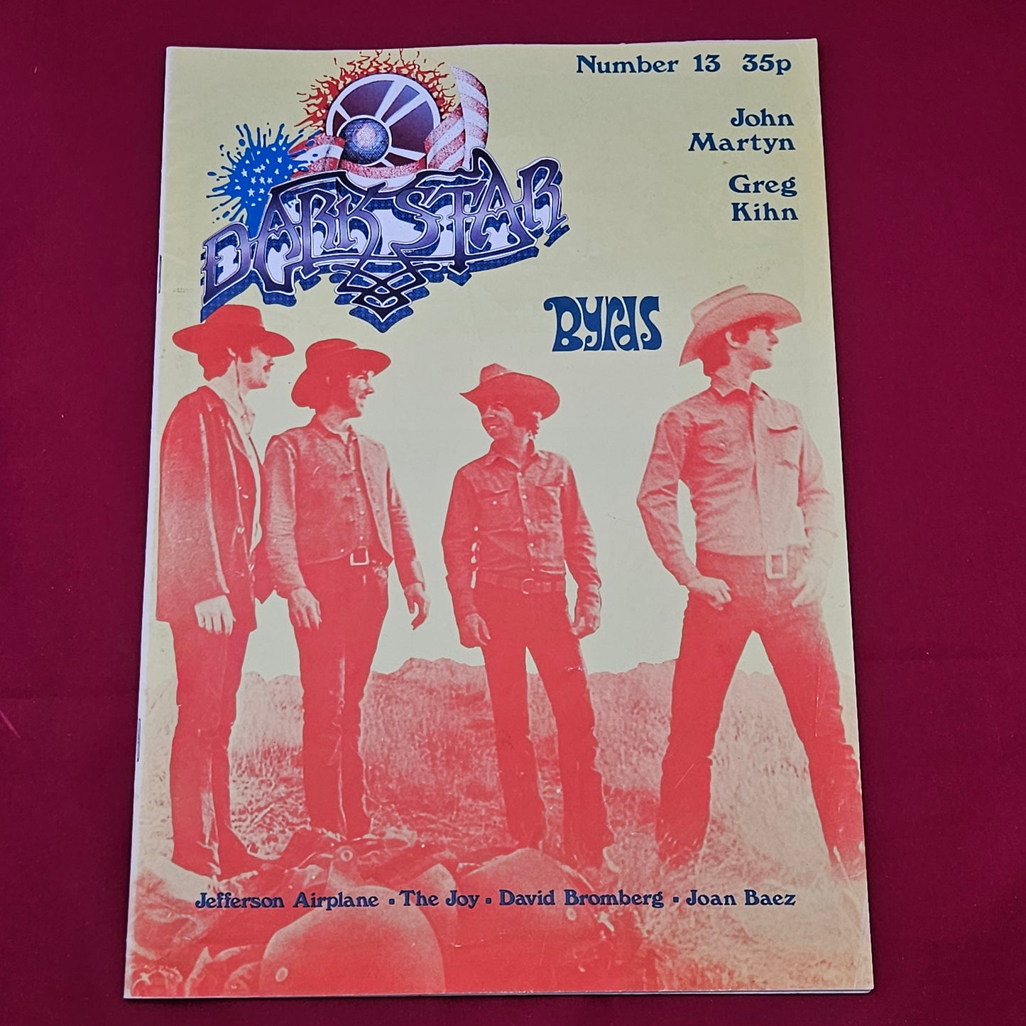 Dark Star Magazine February 1978 (1277) Vol 3 No 1 The Byrds John Martyn