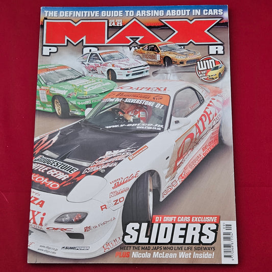 Max Power Magazine August 2005 (1279) D1 Drift Cars Nicola McLean Skyline