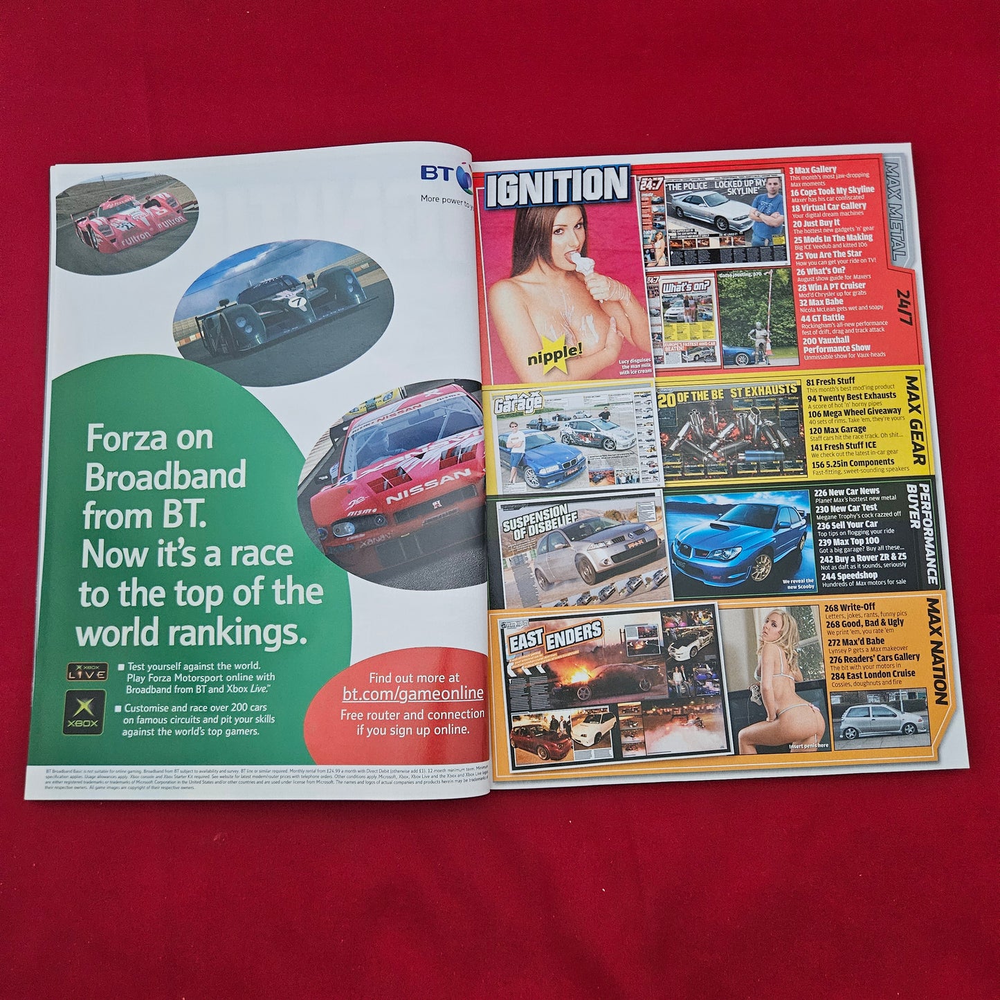 Max Power Magazine August 2005 (1279) D1 Drift Cars Nicola McLean Skyline