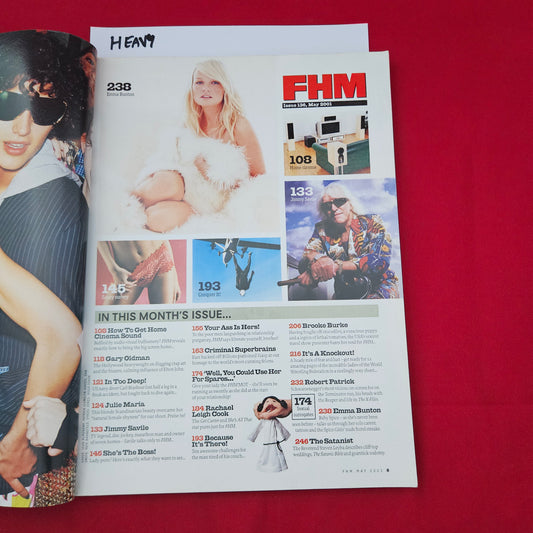 FHM Magazine May 2001 (1280) Emma Bunton Brooke Burke Rachael Leigh Cook WWF
