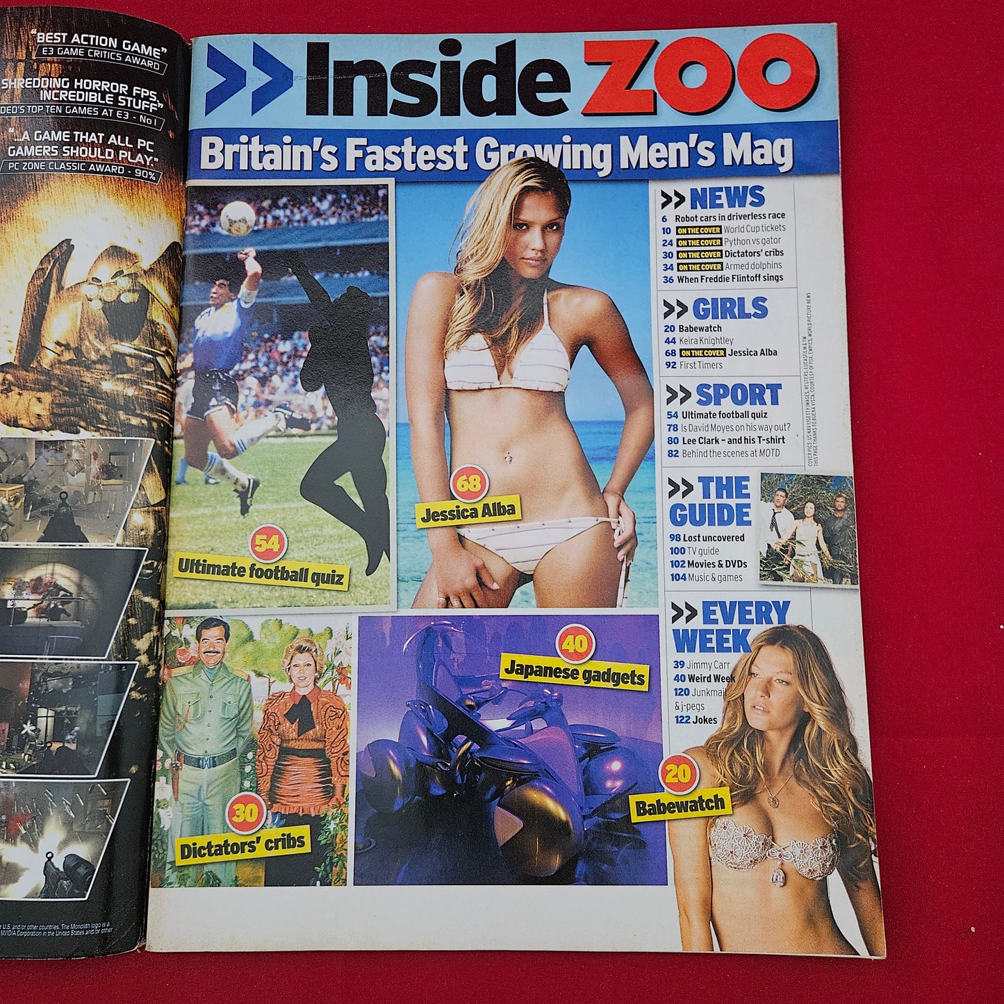 ZOO Magazine 21-27 October 2005 (1282) Jessica Alba Keira Knightley Gisele
