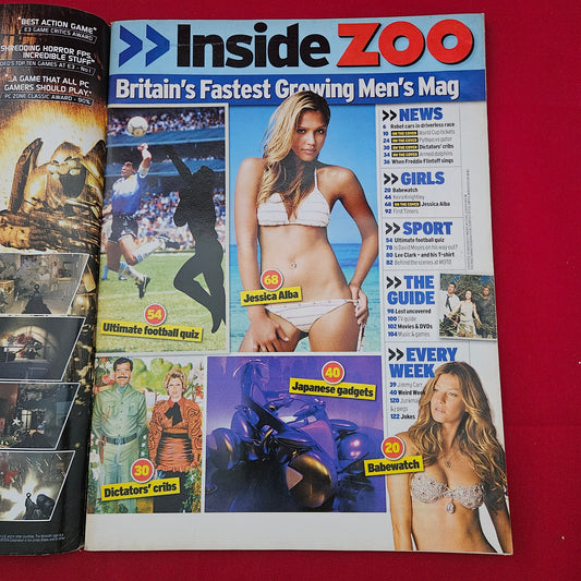 ZOO Magazine 21-27 October 2005 (1282) Jessica Alba Keira Knightley Gisele