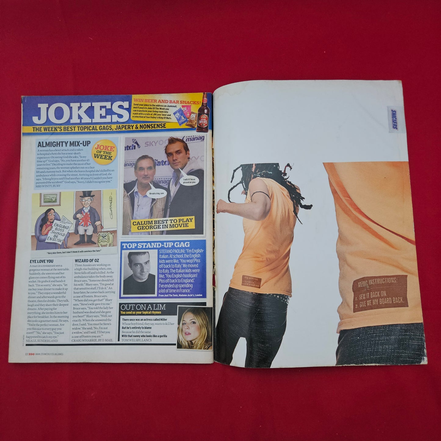 ZOO Magazine 21-27 October 2005 (1282) Jessica Alba Keira Knightley Gisele