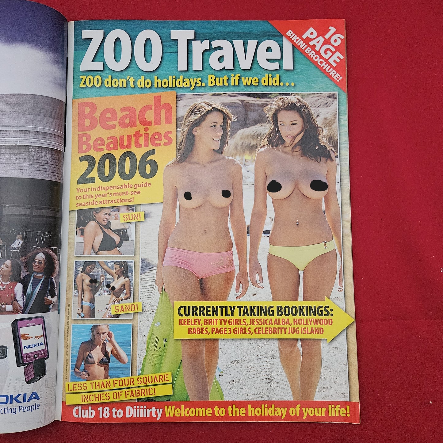 ZOO Magazine 28 April - 4 May 2006 (1282) Keeley Hazell Nicola T World Cup