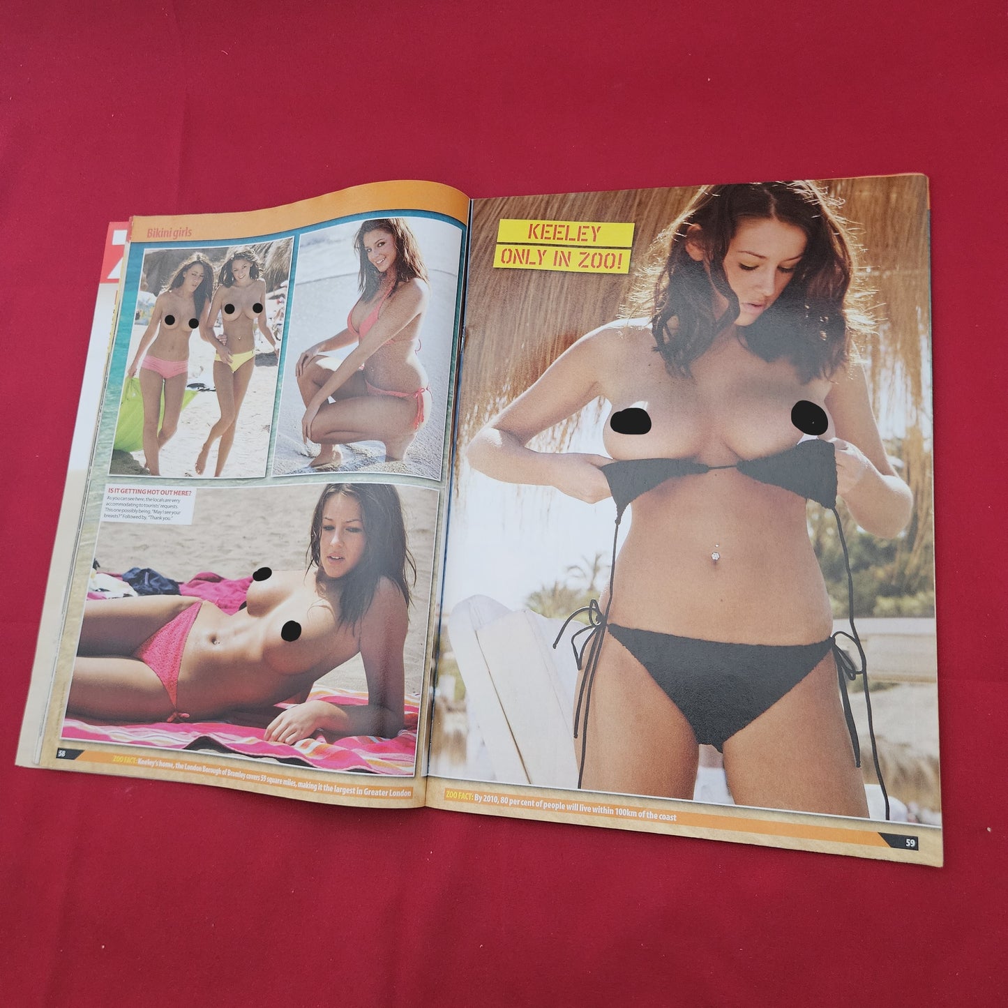 ZOO Magazine 28 April - 4 May 2006 (1282) Keeley Hazell Nicola T World Cup