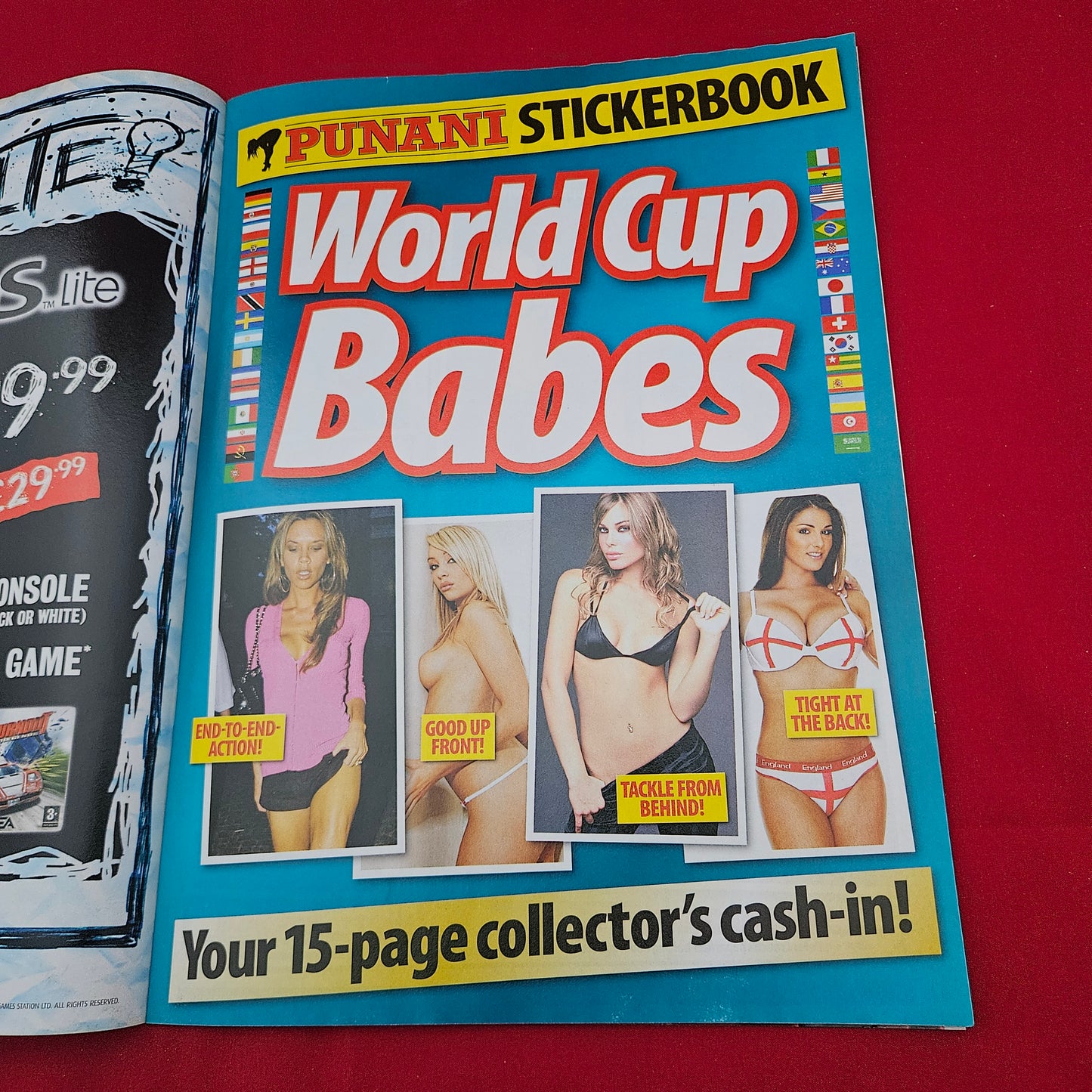 ZOO Magazine 30 June - 6 July 2006 (1282) Keeley Hazell Poster World Cup Ronaldinho