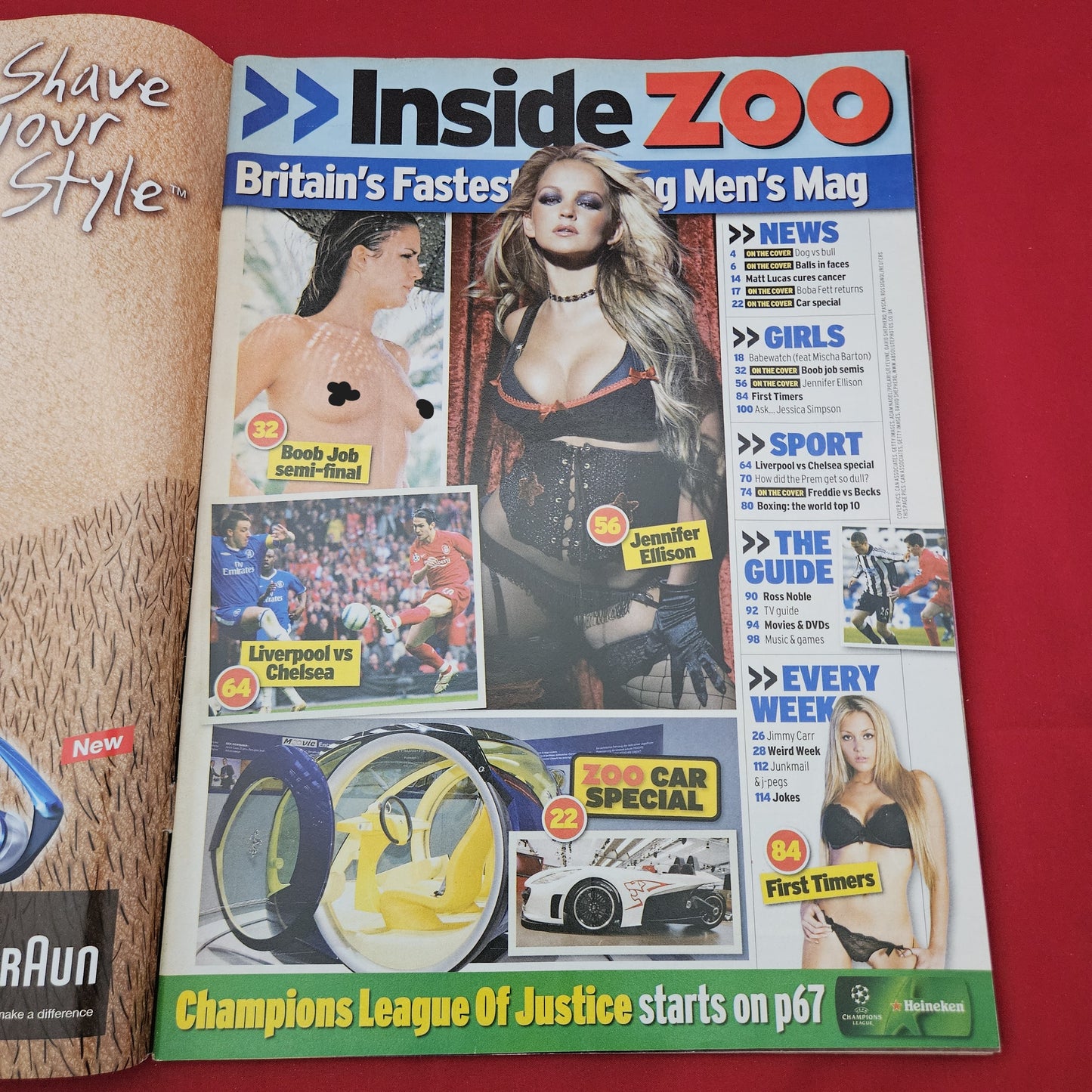 ZOO Magazine 30 September - 6 October 2005 (1283) Jennifer Ellison Star Wars Boba Fett