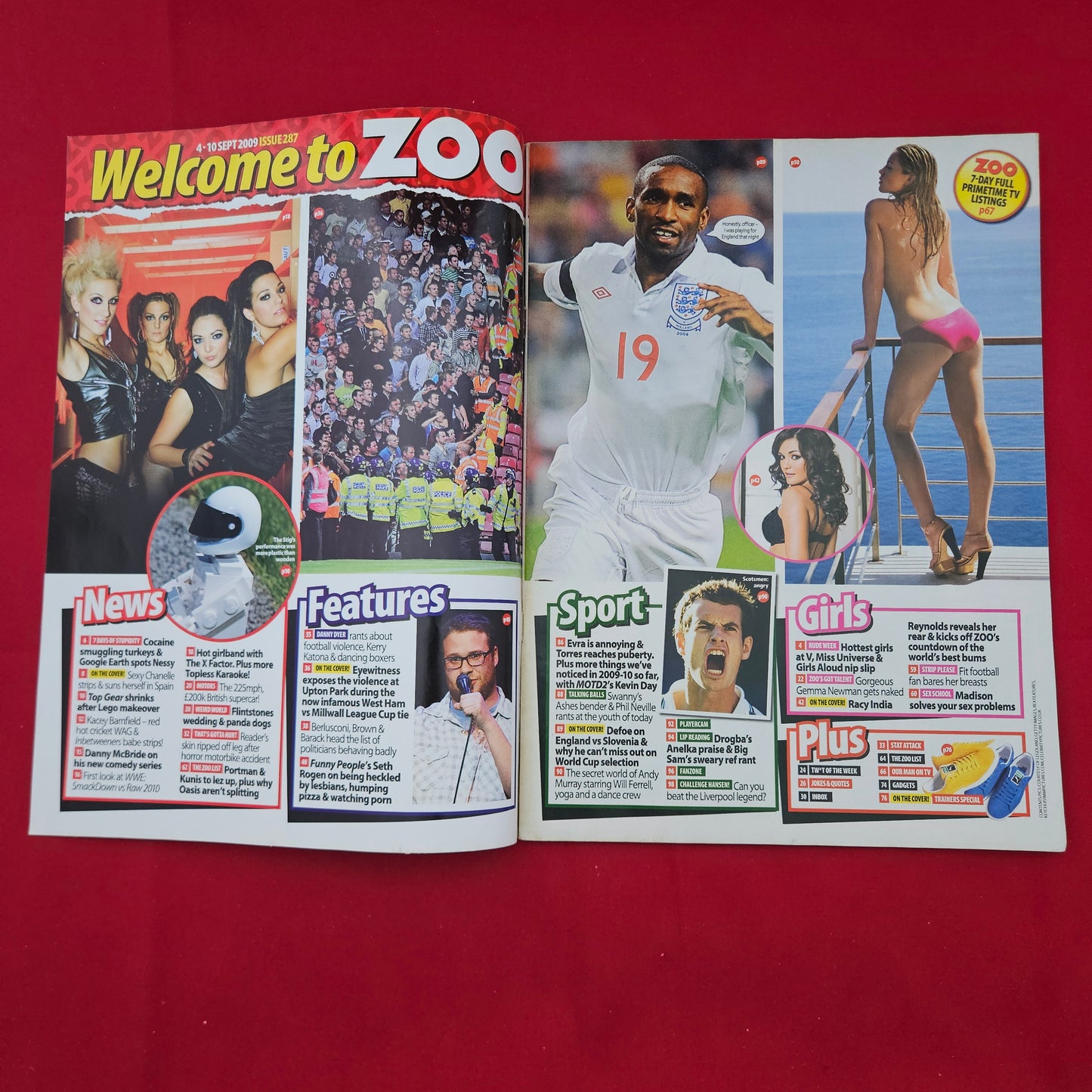 ZOO Magazine 4 - 10 September 2009 (1283) Chanelle Hayes India Reynolds Jermain Defoe