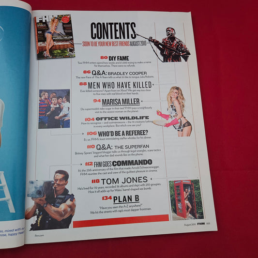 FHM Magazine August 2010 (1286) Marisa Miller Bradley Cooper Arnie Tom Jones