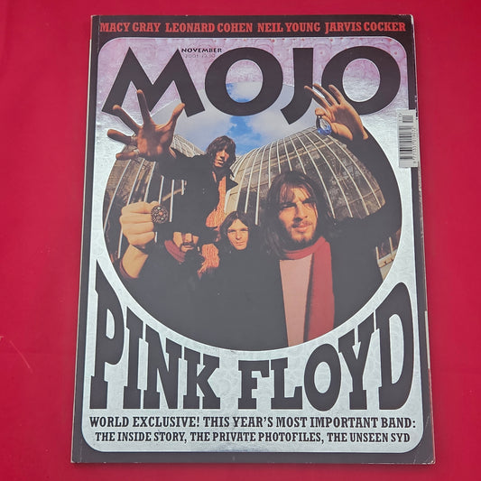 Mojo Magazine November 2001 (1288) Issue 96 Pink Floyd Syd Barrett Leonard Cohen