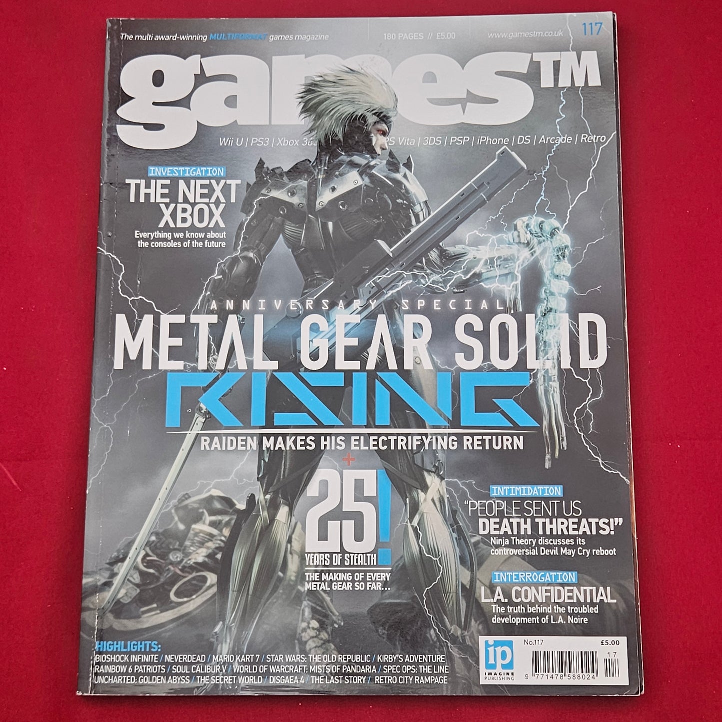gamesTM Magazine Issue 117 (1289) Metal Gear Solid Rising LA Noire Next Xbox