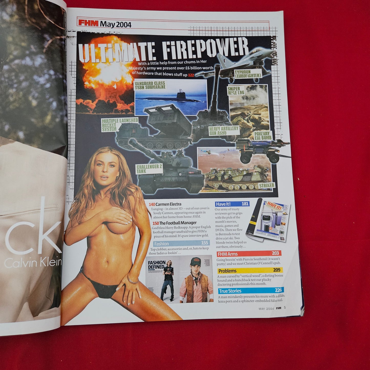 FHM Magazine May 2004 (1290) Carmen Electra Jodie Marsh Simon Pegg Madsen