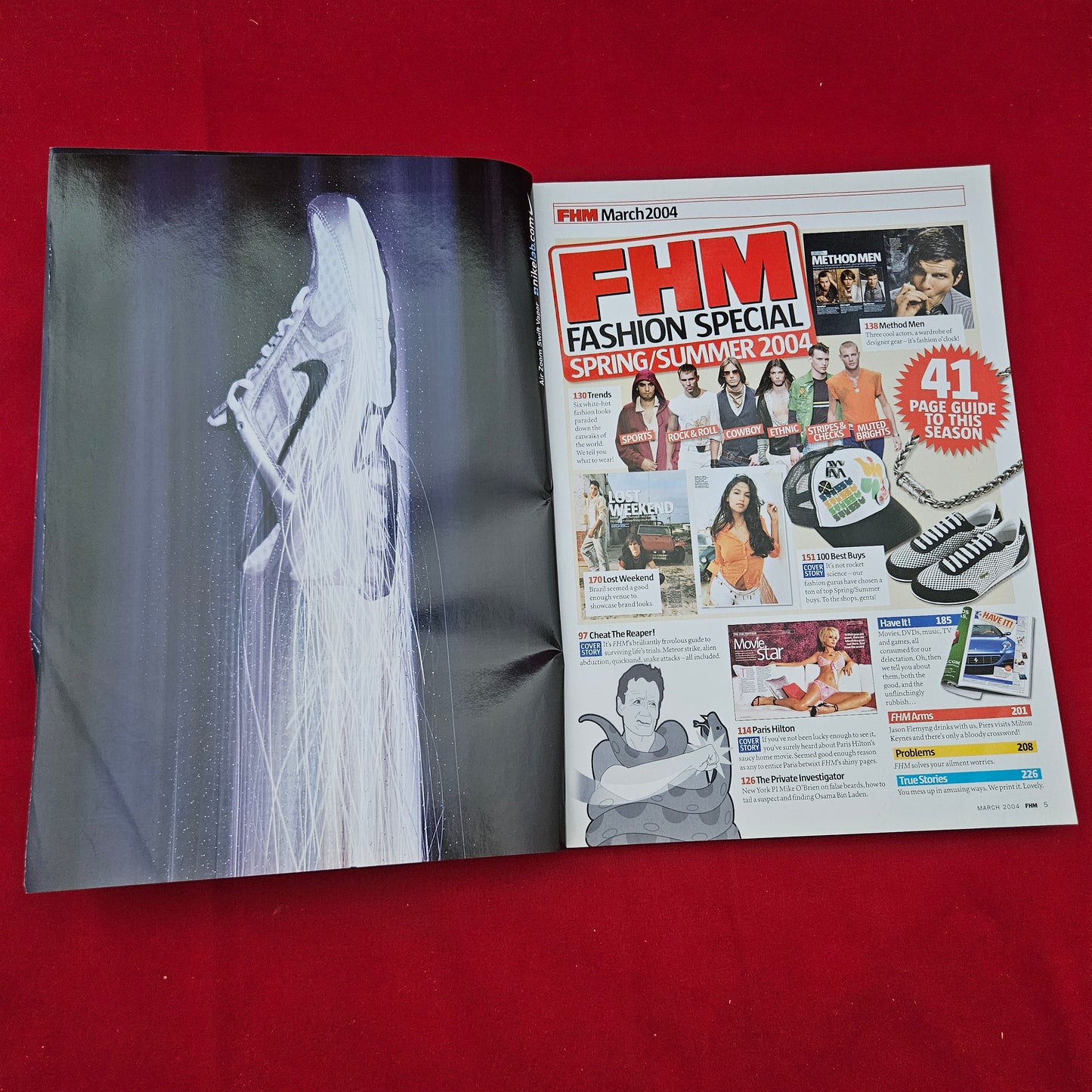 FHM Magazine March 2004 (1290) Laila Rouass Paris Hilton Frank Lampard