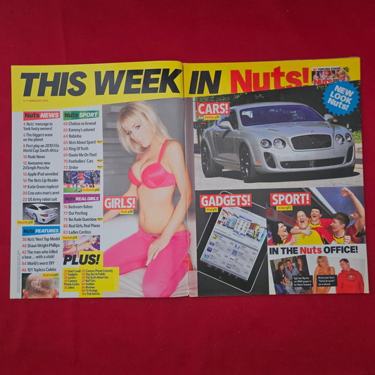 Nuts Magazine 5-11 February 2010 (1291) Sophie Reade Rosie Kelly Brook Megan Fox