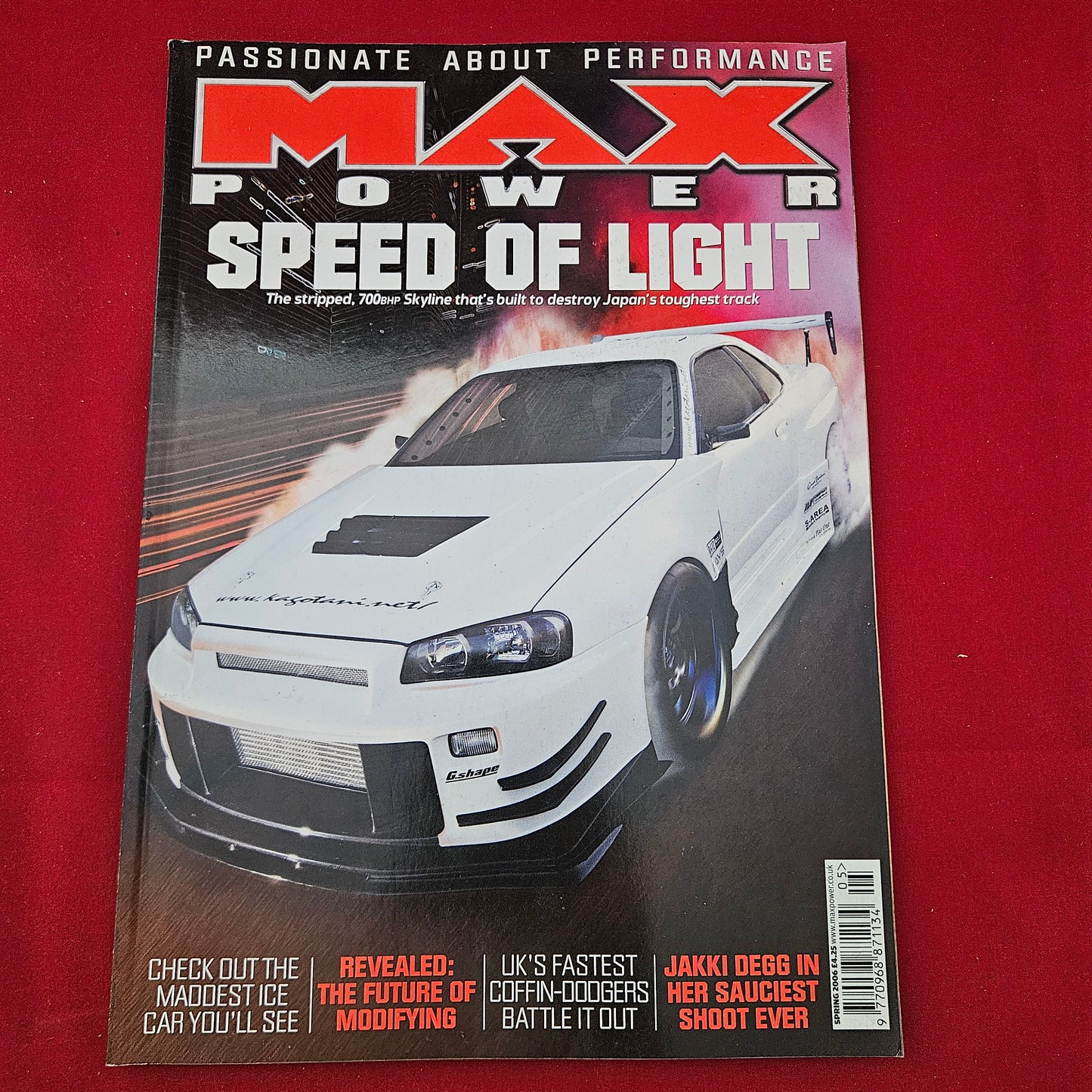 Max Power Magazine Spring 2006 (1293) Skyline 700bhp Jakki Degg Willow & Lauren