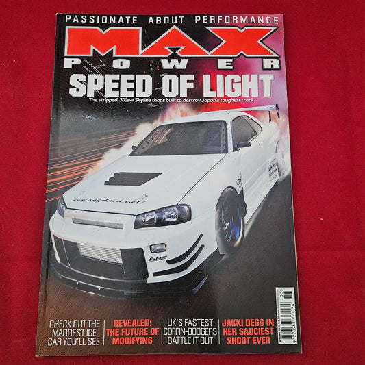 Max Power Magazine Spring 2006 (1293) Skyline 700bhp Jakki Degg Willow & Lauren