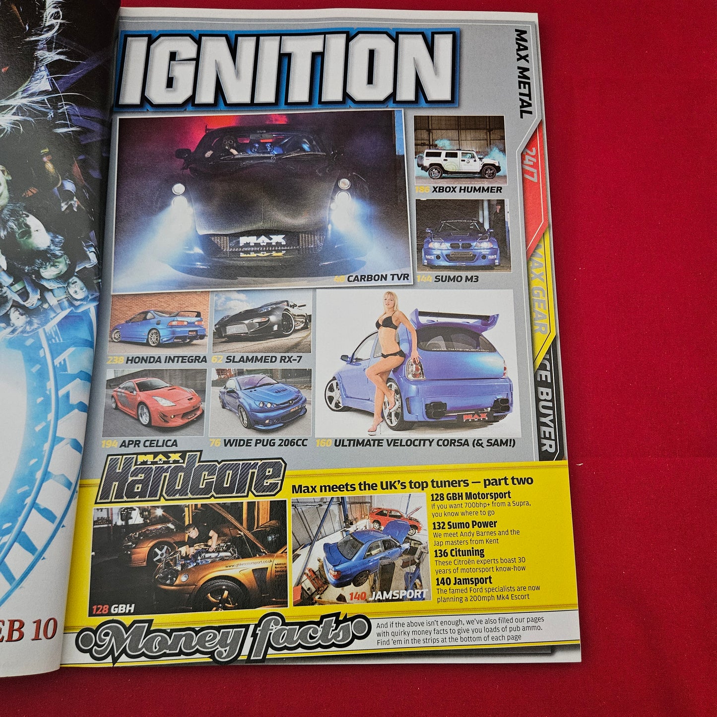 Max Power Magazine March 2006 (1293) 200mph Carbon TVR Jodi Oram West Coast Customs
